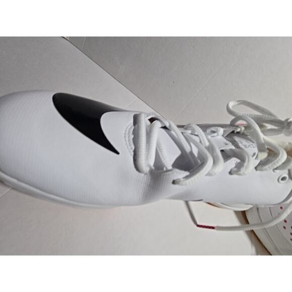 Nike TJ Triple Jump Elite 2 Track Shoes White Black Spikes Mens 9 Womens 10.5 - Picture 8 of 16